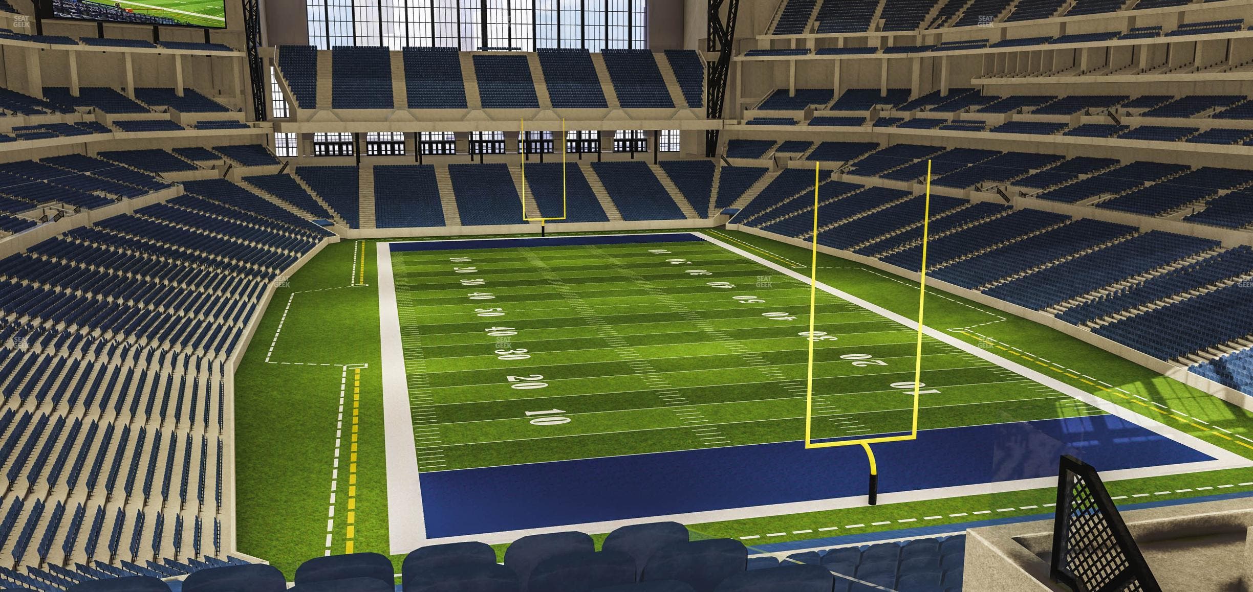 Lucas Oil Stadium - Section 429 Seat View