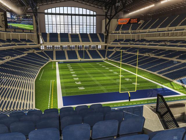Lucas Oil Stadium - Section 429 Seat View