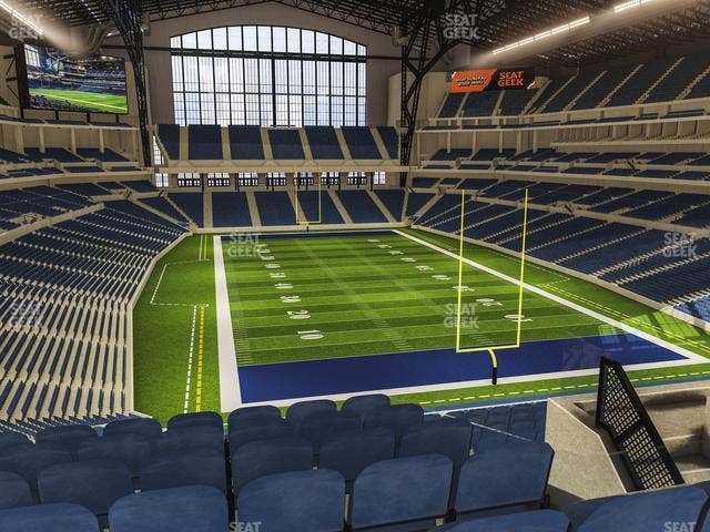 Lucas Oil Stadium - Section 429 Seat View