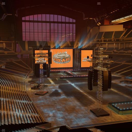Lucas Oil Stadium - Section 430 Seat View