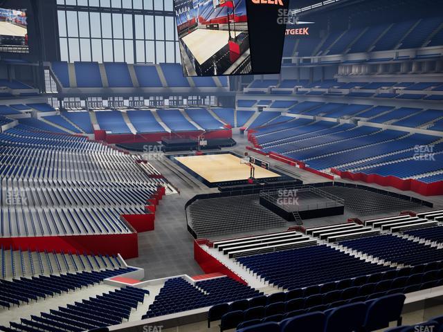 Lucas Oil Stadium - Section 430 Seat View