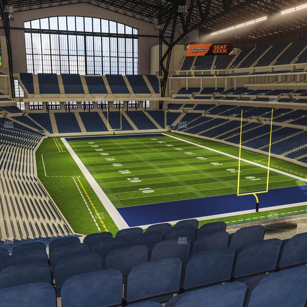 Lucas Oil Stadium - Section 430 Seat View