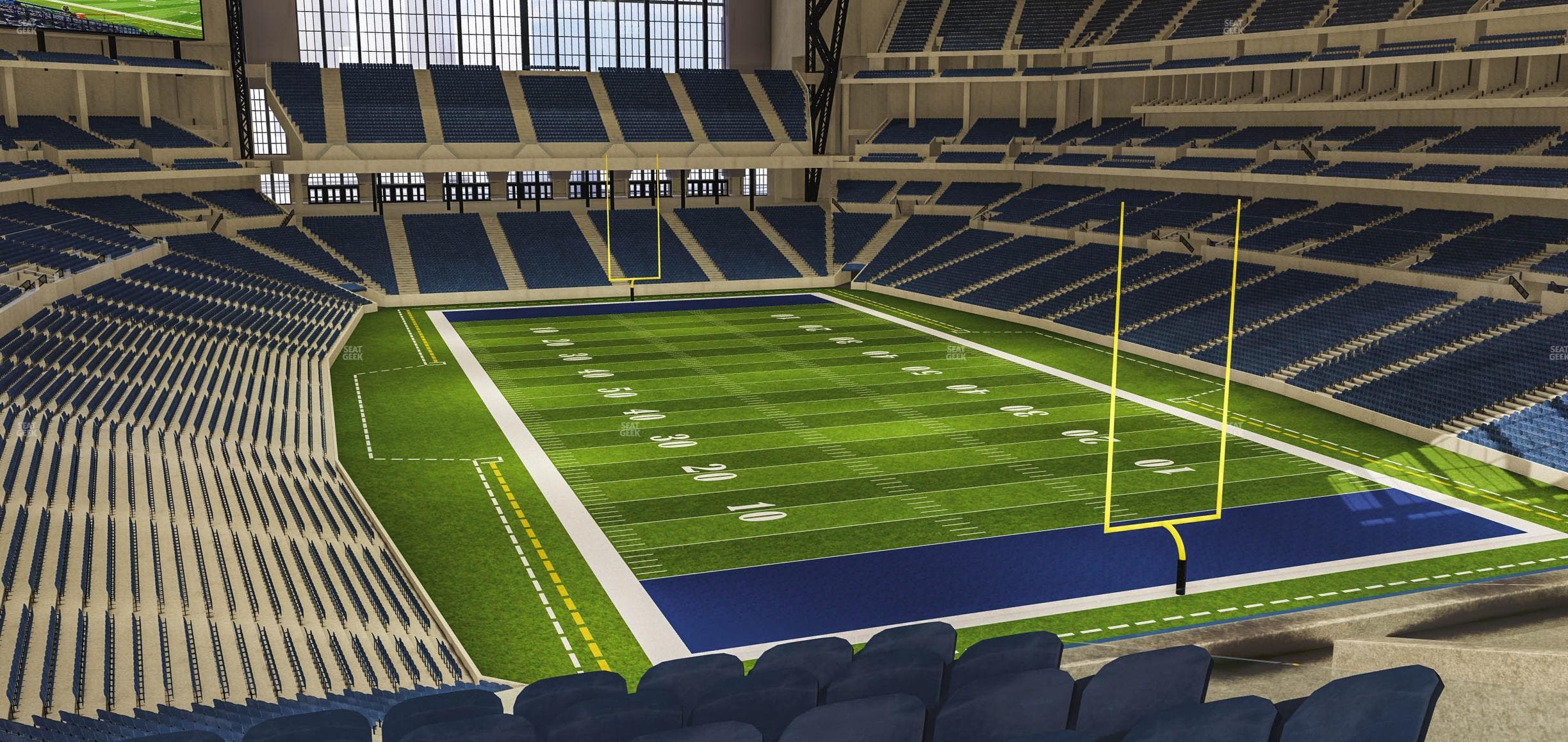 Lucas Oil Stadium - Section 430 Seat View