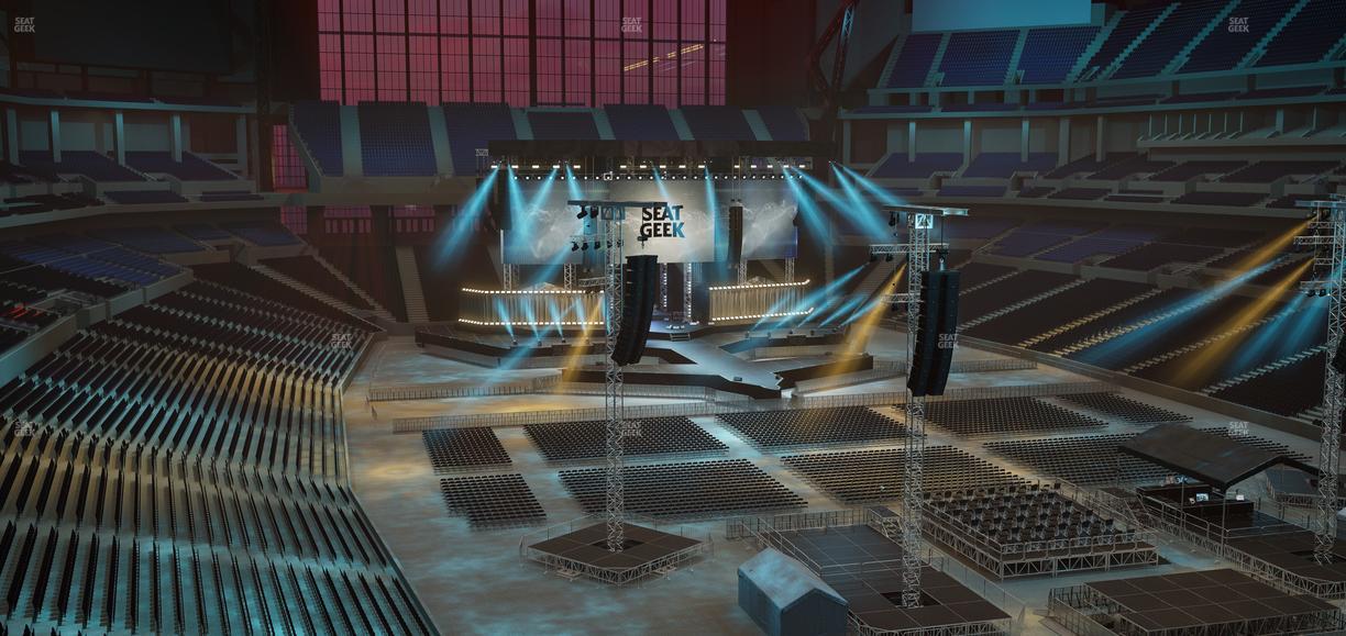 Lucas Oil Stadium - Section 430 Seat View