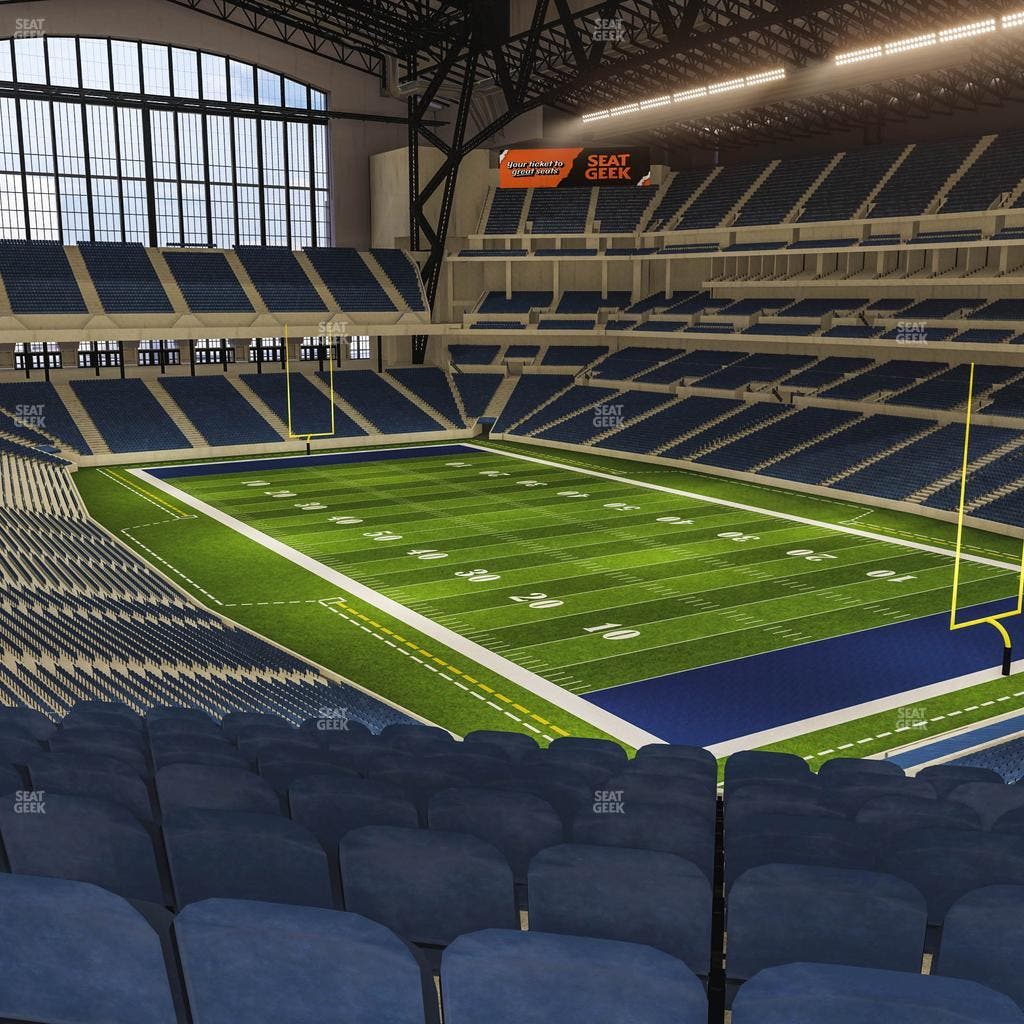 Lucas Oil Stadium - Section 431 Seat View