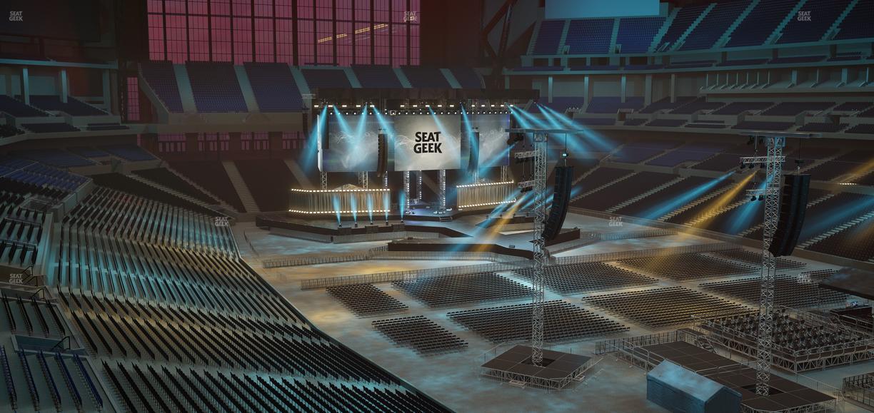 Lucas Oil Stadium - Section 431 Seat View