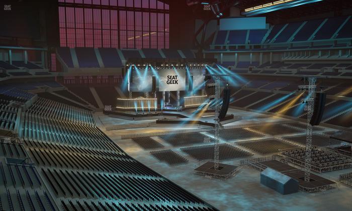 Lucas Oil Stadium - Section 431 Seat View