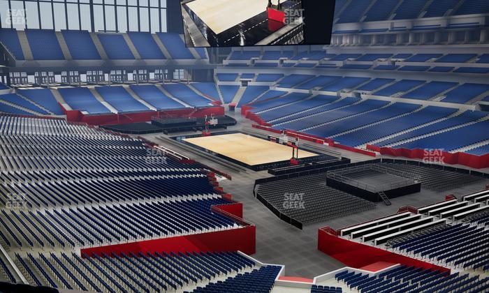 Lucas Oil Stadium - Section 431 Seat View