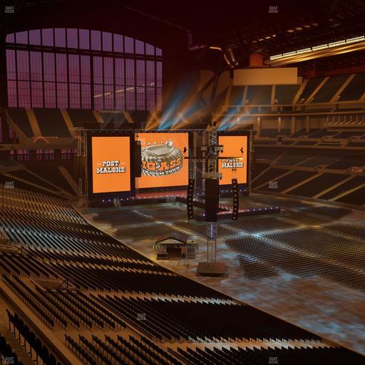 Lucas Oil Stadium - Section 433 Seat View