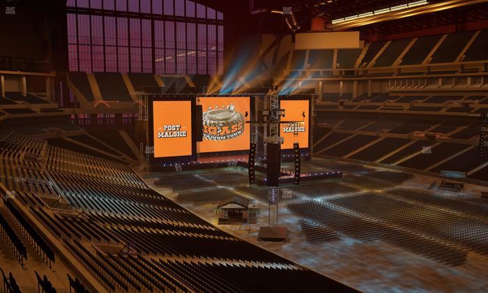 Lucas Oil Stadium - Section 433 Seat View
