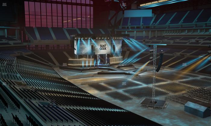 Lucas Oil Stadium - Section 433 Seat View