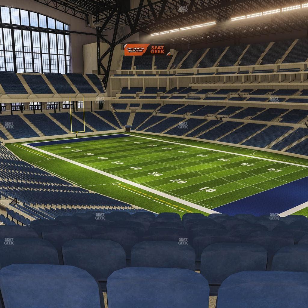 Lucas Oil Stadium - Section 433 Seat View