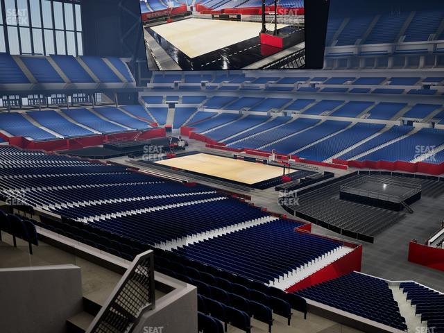 Lucas Oil Stadium - Section 434 Seat View