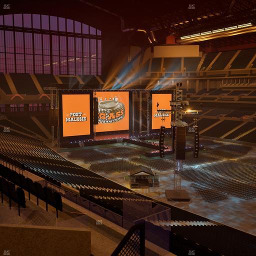 Lucas Oil Stadium - Section 434 Seat View