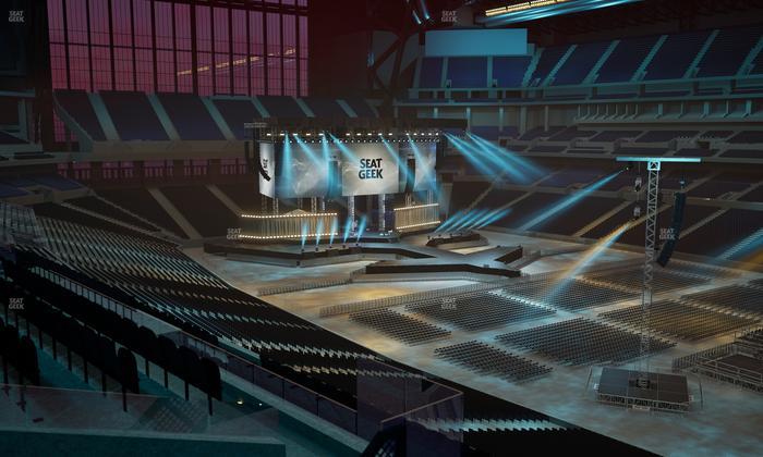 Lucas Oil Stadium - Section 434 Seat View