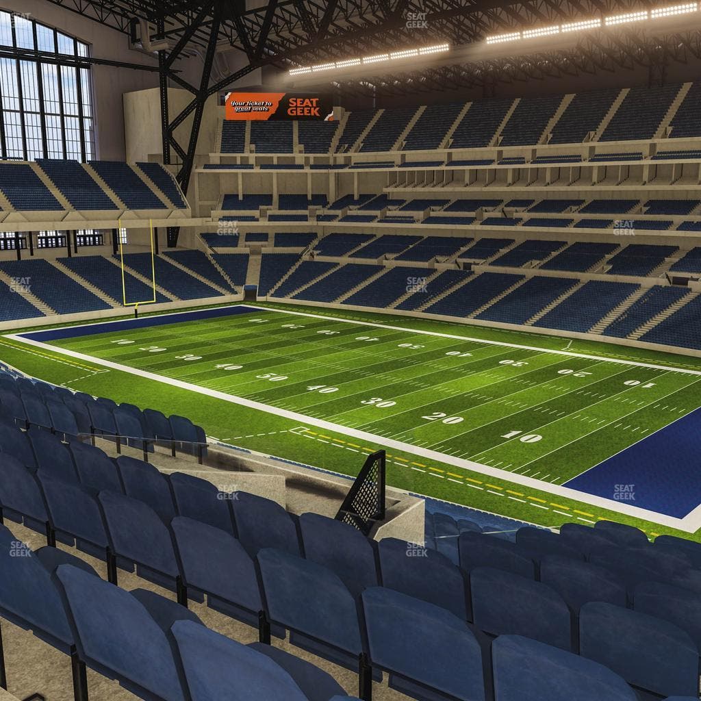 Lucas Oil Stadium - Section 434 Seat View