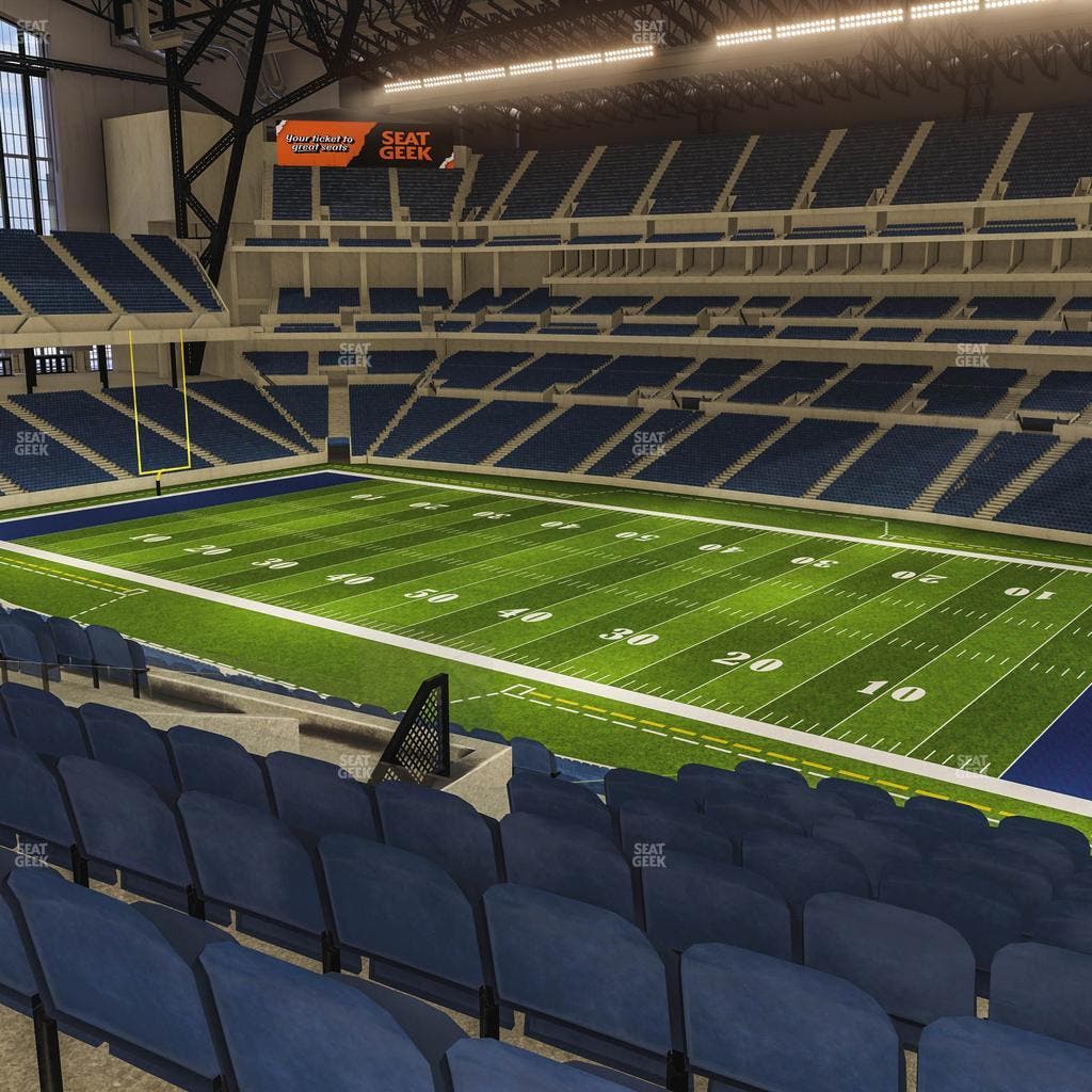 Lucas Oil Stadium - Section 435 Seat View