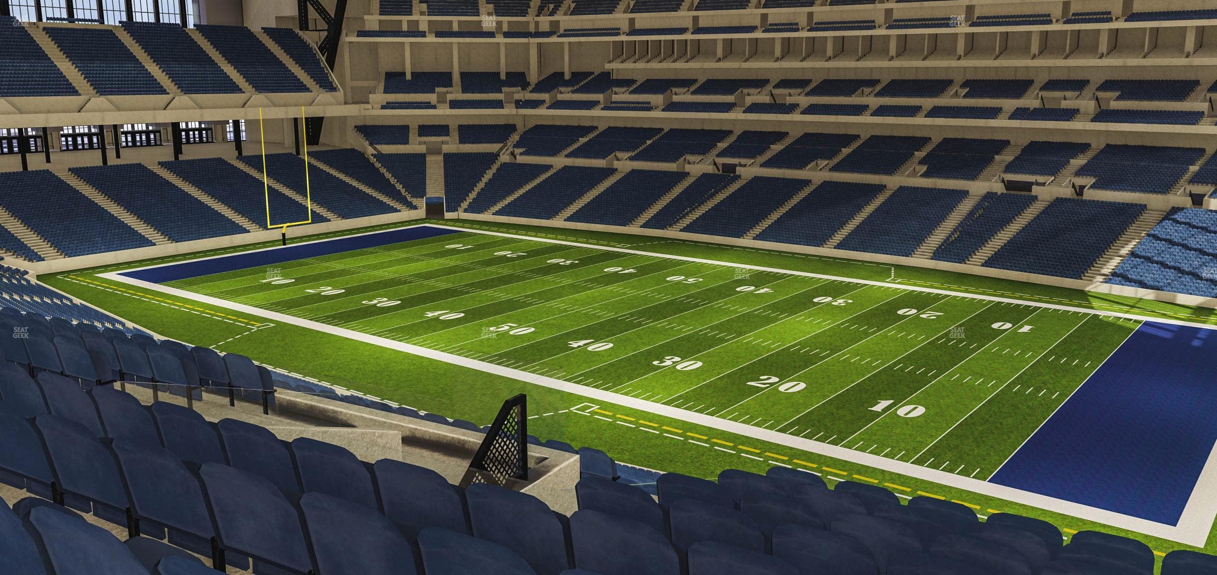 Lucas Oil Stadium - Section 435 Seat View
