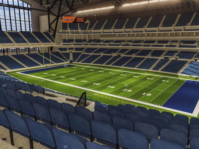 Lucas Oil Stadium - Section 435 Seat View