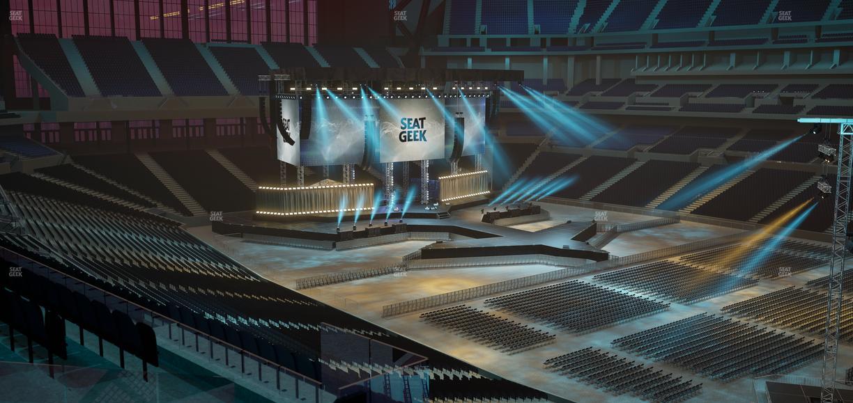 Lucas Oil Stadium - Section 435 Seat View