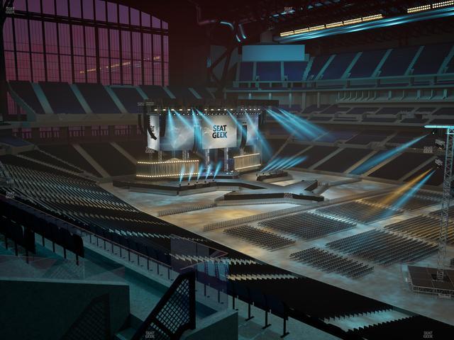 Lucas Oil Stadium - Section 435 Seat View Lucas Oil Stadium - Section 435 Seat View