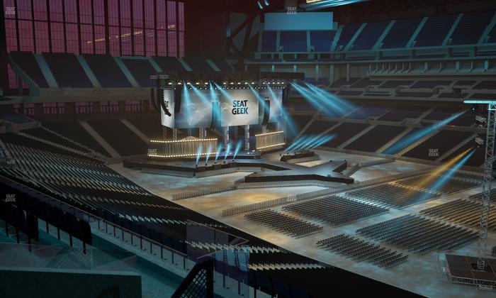 Lucas Oil Stadium - Section 435 Seat View