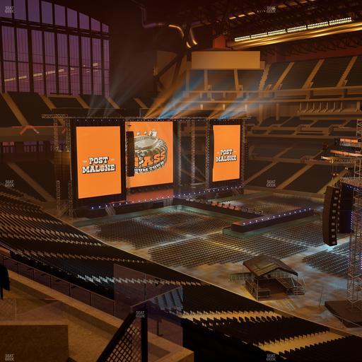 Lucas Oil Stadium - Section 436 Seat View