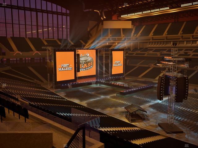 Lucas Oil Stadium - Section 436 Seat View Lucas Oil Stadium - Section 436 Seat View