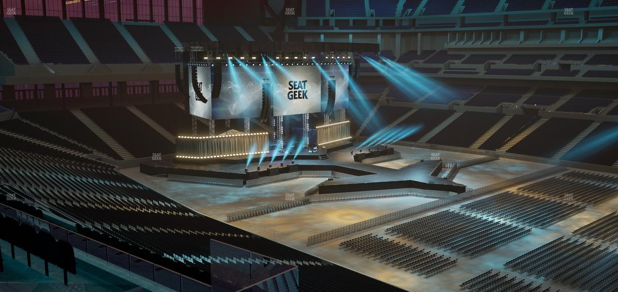 Lucas Oil Stadium - Section 436 Seat View