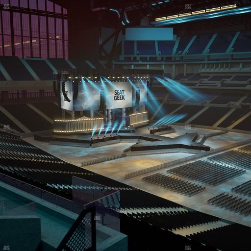 Lucas Oil Stadium - Section 436 Seat View