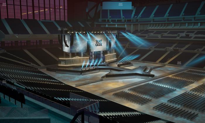 Lucas Oil Stadium - Section 436 Seat View