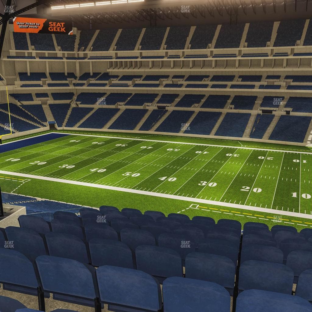Lucas Oil Stadium - Section 437 Seat View