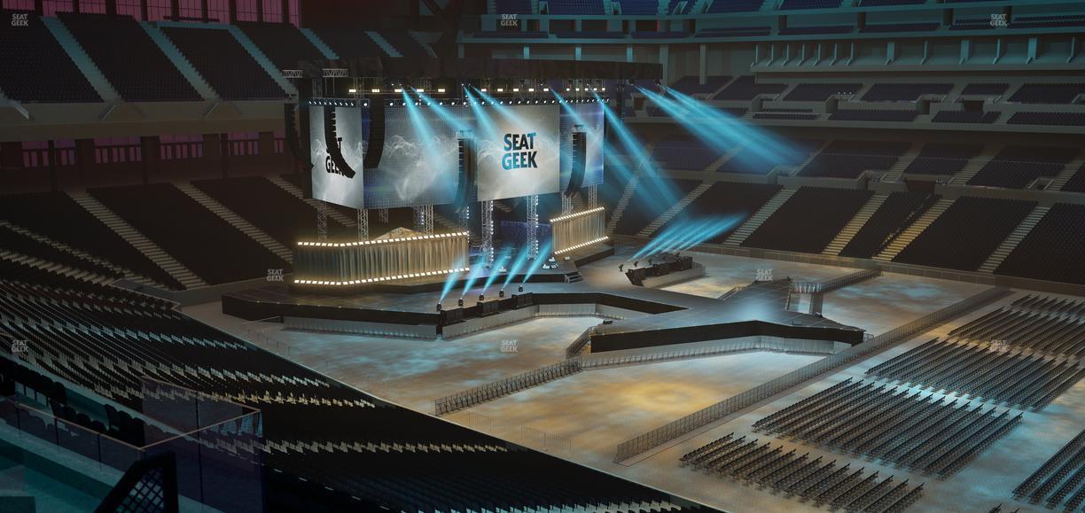 Lucas Oil Stadium - Section 437 Seat View