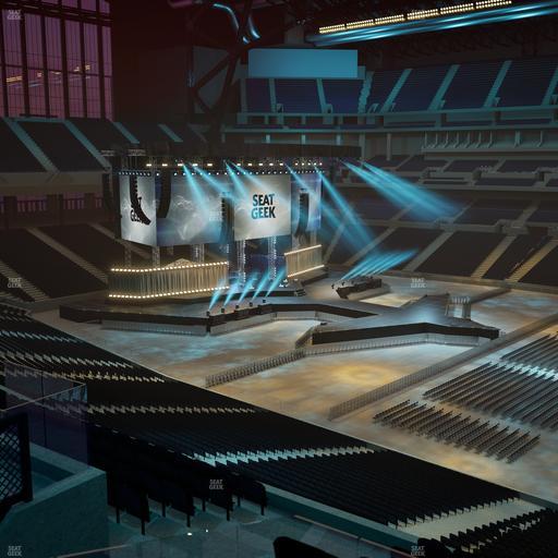 Lucas Oil Stadium - Section 437 Seat View