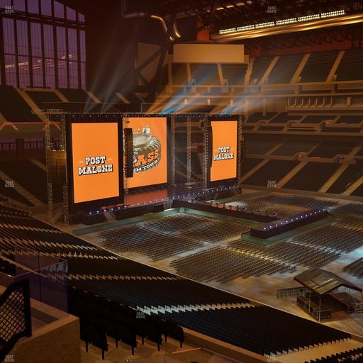 Lucas Oil Stadium - Section 437 Seat View
