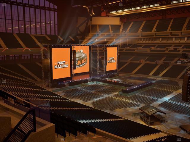Lucas Oil Stadium - Section 437 Seat View Lucas Oil Stadium - Section 437 Seat View