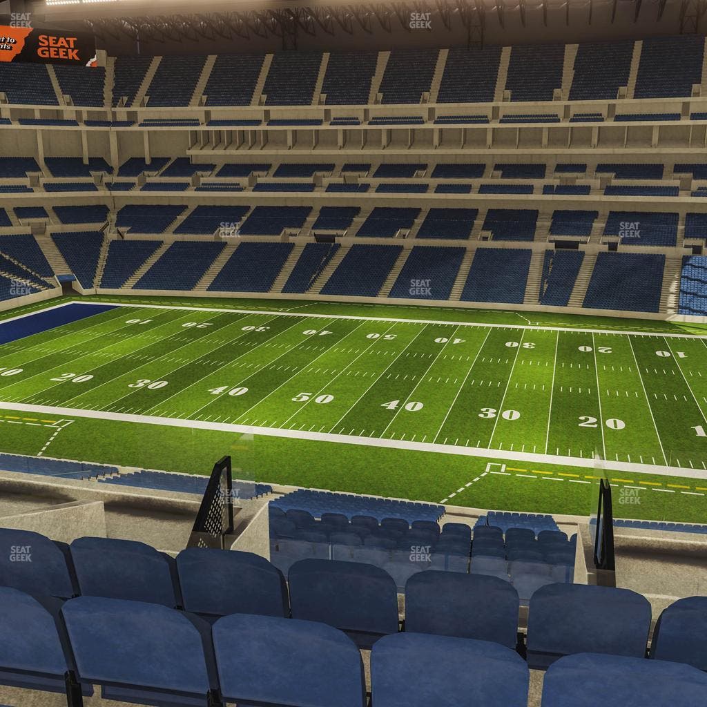 Lucas Oil Stadium - Section 438 Seat View