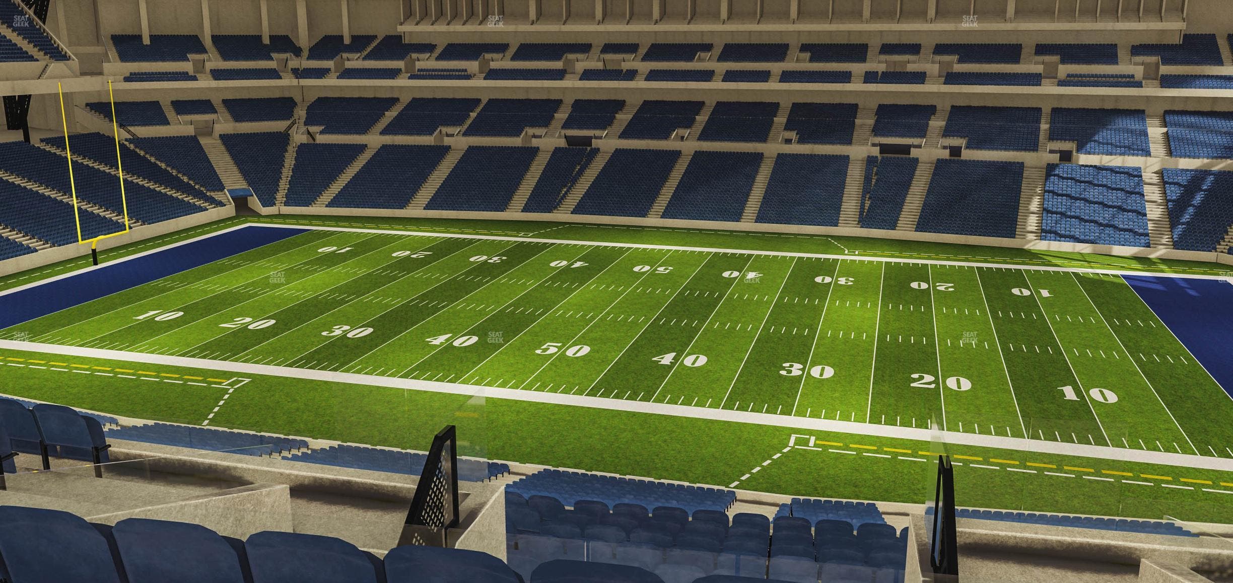 Lucas Oil Stadium - Section 438 Seat View