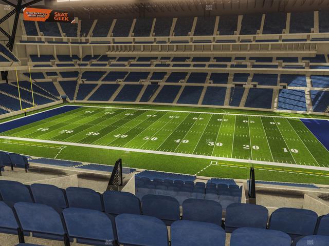 Lucas Oil Stadium - Section 438 Seat View