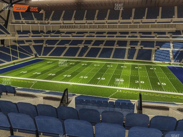 Lucas Oil Stadium - Section 438 Seat View