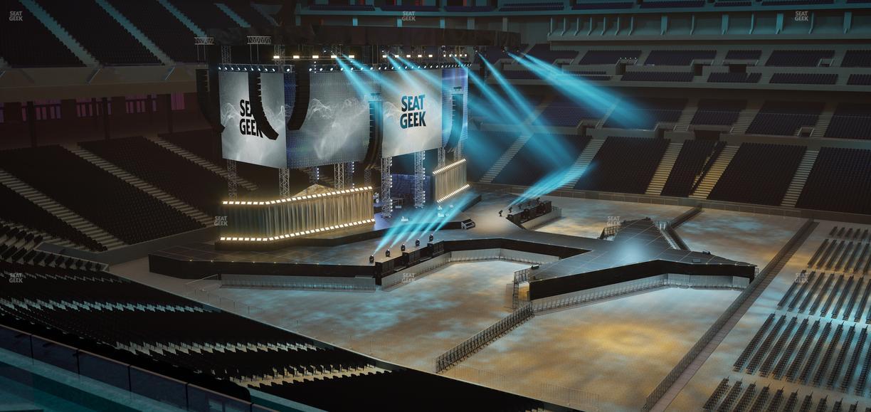 Lucas Oil Stadium - Section 439 Seat View