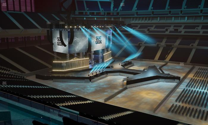 Lucas Oil Stadium - Section 439 Seat View