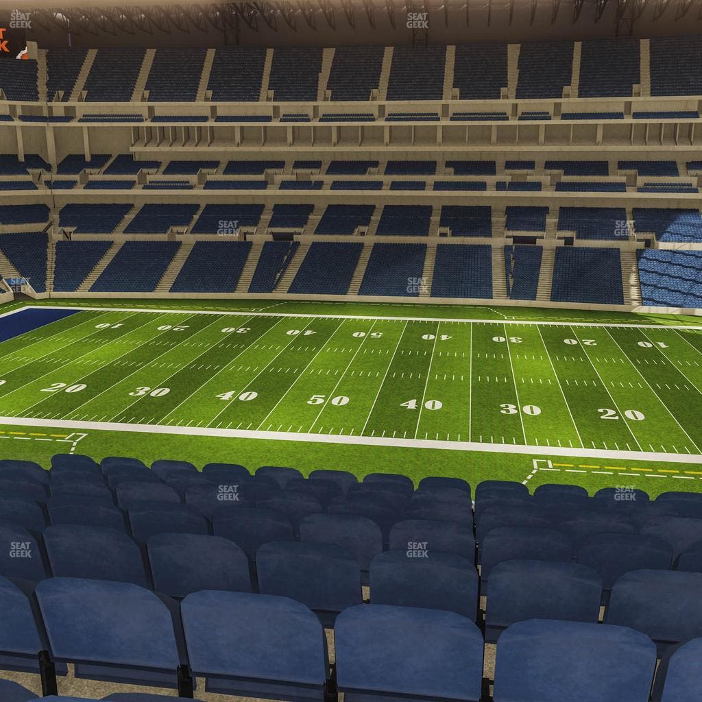 Lucas Oil Stadium - Section 439 Seat View