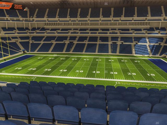 Lucas Oil Stadium - Section 439 Seat View