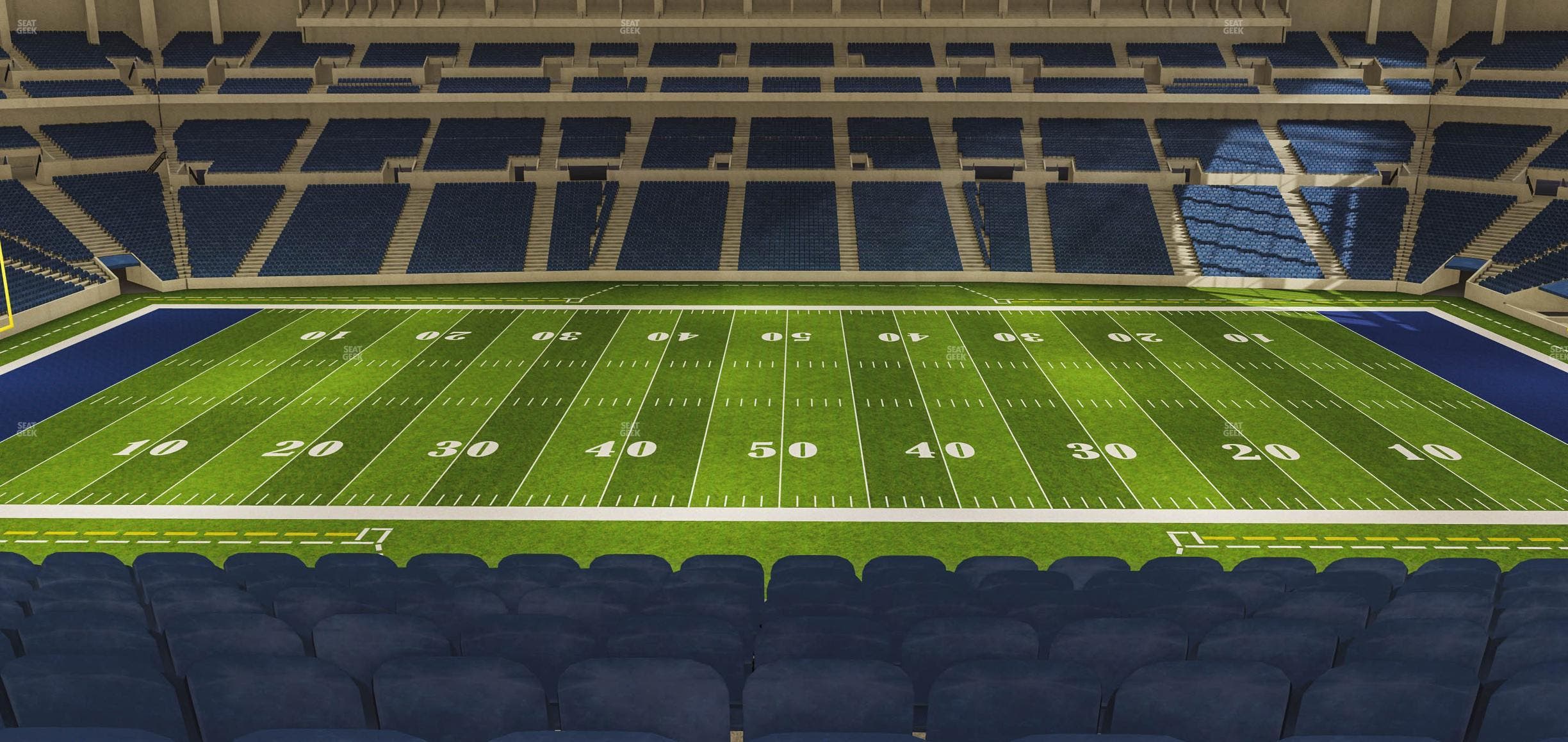 Lucas Oil Stadium - Section 440 Seat View