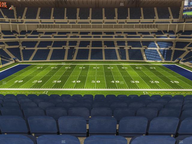 Lucas Oil Stadium - Section 440 Seat View