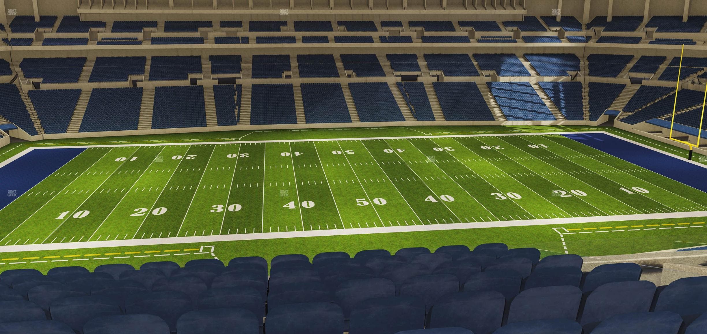Lucas Oil Stadium - Section 441 Seat View