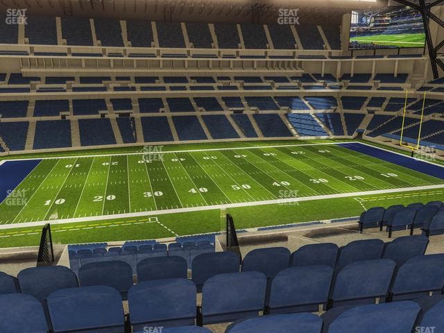 Lucas Oil Stadium - Section 442 Seat View