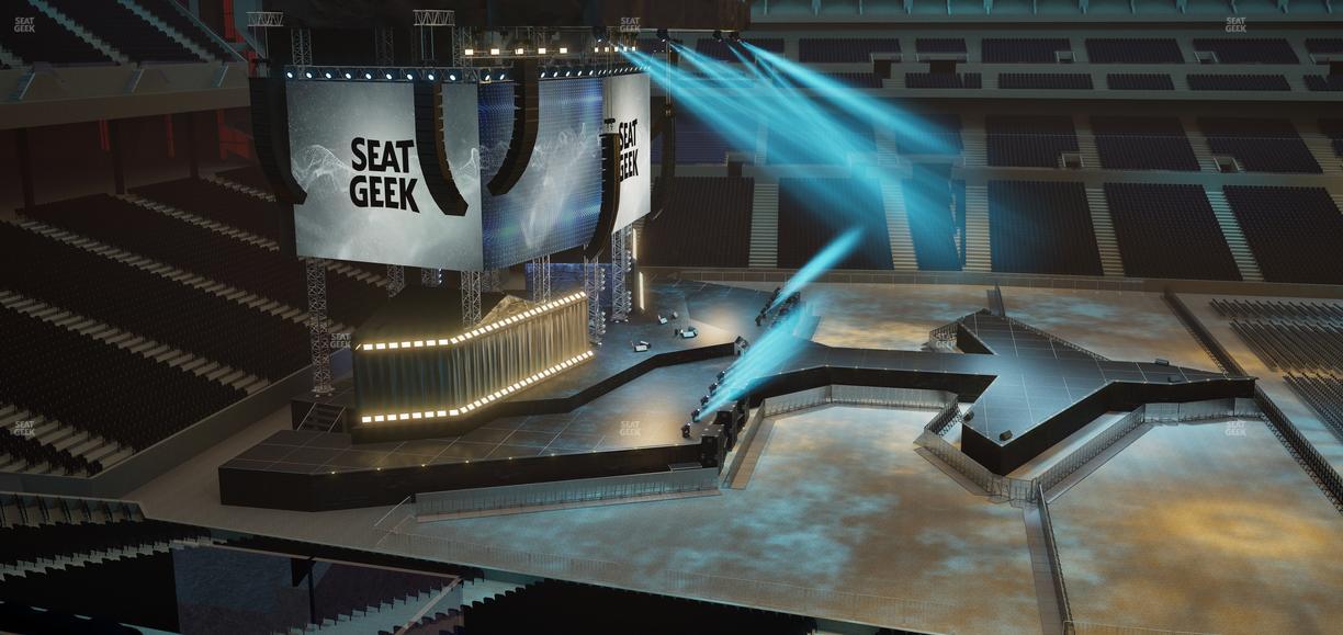 Lucas Oil Stadium - Section 442 Seat View