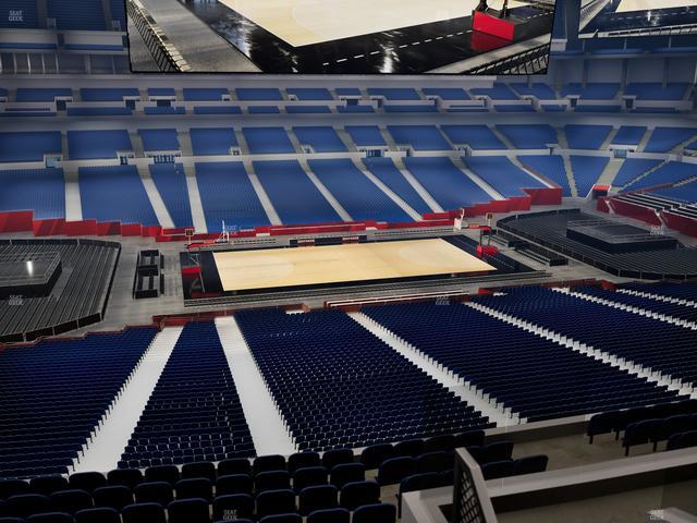 Lucas Oil Stadium - Section 442 Seat View